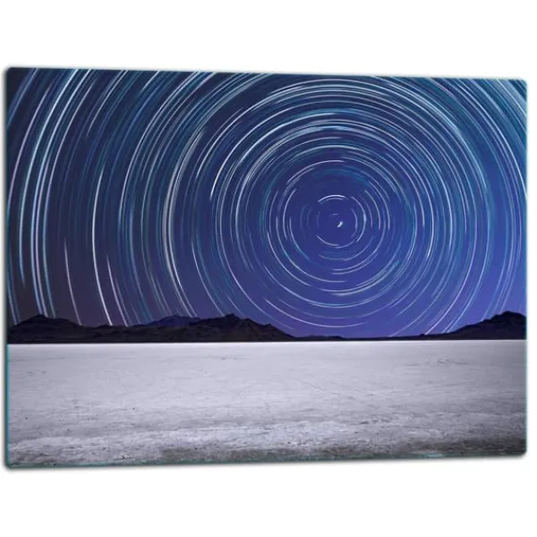 SKÆREBRÆT I GLAS 52x40 COSMOS New