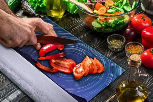 SKÆREBRÆT I GLAS 52x40 COSMOS New