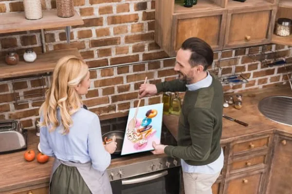 Skeer & Skovle>SKÆREBRÆT I GLAS 52x30 DONUTS