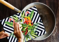 SKÆREBRÆT I GLAS 52x40 FLAMINGO Discount