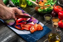 SKÆREBRÆT I GLAS 52x30 FRUGT Clearance