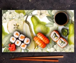 SKÆREBRÆT I GLAS 52x30 FRUGT Best