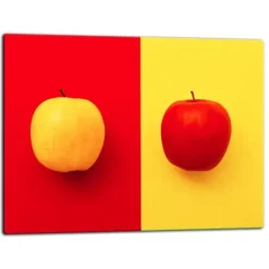 Skærebrætter>SKÆREBRÆT I GLAS 52x40 FRUGT