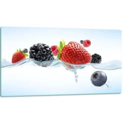 SKÆREBRÆT I GLAS 52x30 FRUGT