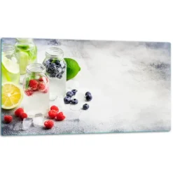 SKÆREBRÆT I GLAS 52x30 FRUGT New