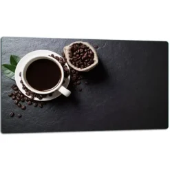 SKÆREBRÆT I GLAS 52x30 KAFFE New