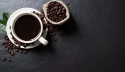 SKÆREBRÆT I GLAS 52x30 KAFFE New