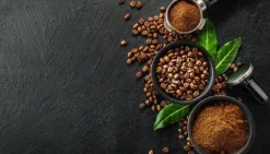 SKÆREBRÆT I GLAS 52x30 KAFFE Outlet