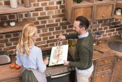 SKÆREBRÆT I GLAS 52x40 KØKKEN Sale