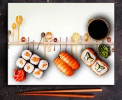 SKÆREBRÆT I GLAS 52x40 KØKKEN Sale