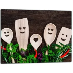 SKÆREBRÆT I GLAS 52x40 KØKKEN Discount