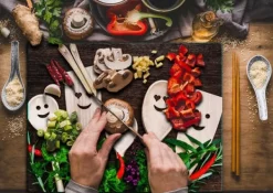 SKÆREBRÆT I GLAS 52x40 KØKKEN Discount