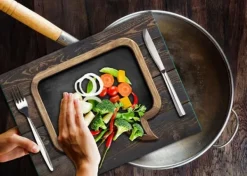 SKÆREBRÆT I GLAS 52x40 KØKKEN Outlet