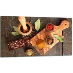 Skærebrætter>SKÆREBRÆT I GLAS 52x30 KØKKEN