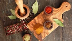 Skærebrætter>SKÆREBRÆT I GLAS 52x30 KØKKEN