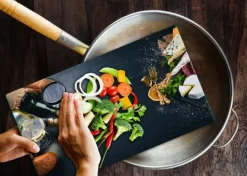 SKÆREBRÆT I GLAS 52x30 KØKKEN Clearance