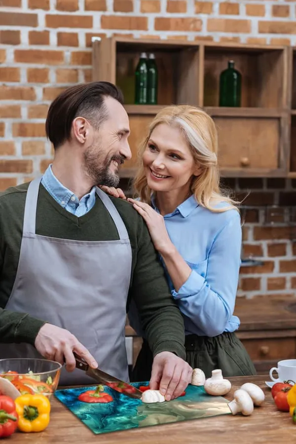 Ismaskine>SKÆREBRÆT I GLAS 52x40 MARMOR