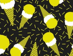 SKÆREBRÆT I GLAS 52x40 MØNSTER Hot