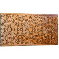 Skærebrætter>SKÆREBRÆT I GLAS 52x30 MØNSTER