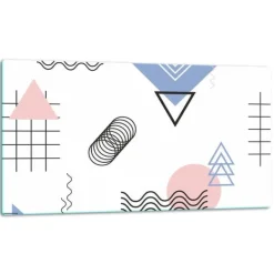 SKÆREBRÆT I GLAS 52x30 MØNSTER Clearance