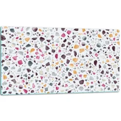 Skeer & Skovle>SKÆREBRÆT I GLAS 52x30 MOSAIK