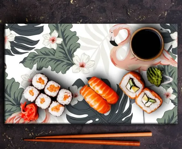 SKÆREBRÆT I GLAS 52x30 NATUR Sale