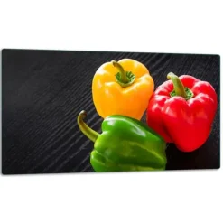 SKÆREBRÆT I GLAS 52x30 PEBERFRUGTER Outlet