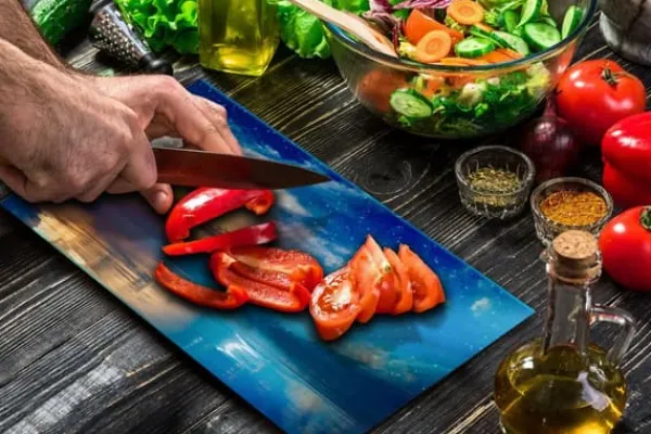 Ismaskine>SKÆREBRÆT I GLAS 52x30 SKY