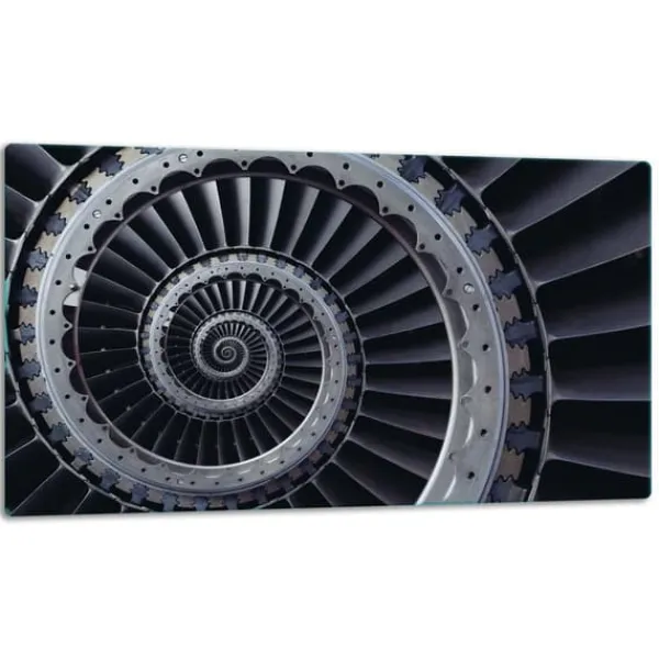 SKÆREBRÆT I GLAS 52X30 SORT Best