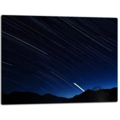 SKÆREBRÆT I GLAS 52x40 STJERNER Outlet