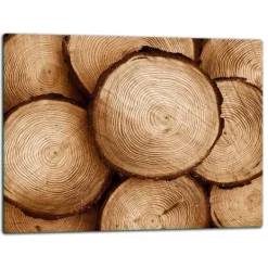 SKÆREBRÆT I GLAS 52x40 TRÆ Clearance