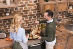 SKÆREBRÆT I GLAS 52x40 TRÆ Clearance