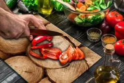 SKÆREBRÆT I GLAS 52x40 TRÆ Clearance