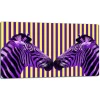 Tallerkener & Bordservicer>SKÆREBRÆT I GLAS 52x30 ZEBRA
