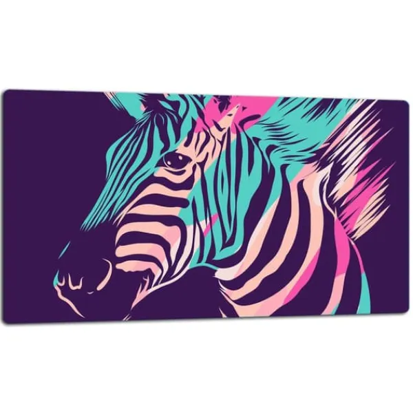 Skeer & Skovle>SKÆREBRÆT I GLAS 52x30 ZEBRA