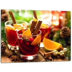 SKÆREBRÆT I GLASPLADE 52x40 DRIKKEVARE Best