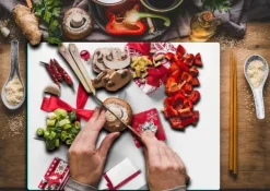 SKÆREBRÆT MED GLAS 52x40 GAVE Discount