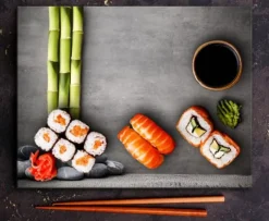 SKÆREBRÆT TIL GLAS 52x40 BAMBUS Hot