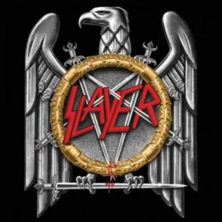 Slayer Single Cork Coaster: Silver Eagle Best
