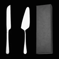 Kagespader>Sølv kagekniv pizzaskovlsæt