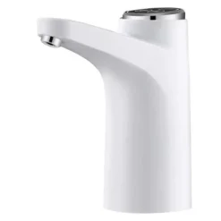 Vandkølere>Smart Elektrisk Vandflaskepumpe Trådløs Automatisk Drikkevandsdispenser Hvid