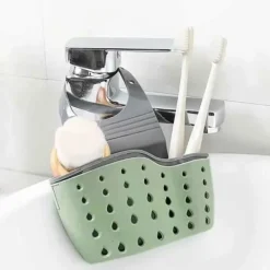 Smart opbevaringskurv i plastik til køkken og badeværelse New