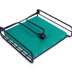 Sort metal servietholder 19x19,5 cm Hot