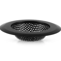 Sier>Sort stålvaskeventil 11,5 cm