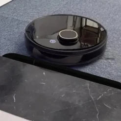 Robotstøvsugere>Sort tærskelrampe til robotstøvsugere (sæt med 4)