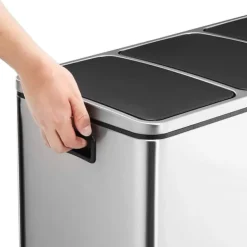 Sorteringskärl - Pedalhink 3 fack 54 Litre (3 x 18 L) Best