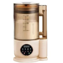 Soyamælkmaskine, Automatisk Blender, Alsidig Madprocessor,EU, Brun Outlet