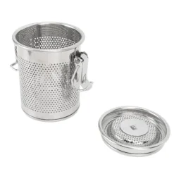 Spice Ball Spice Infuser Rustfrit stål Mesh Kurv Wire Let at rengøre Krydderi Si til Suppekøkken Restauranter S Online