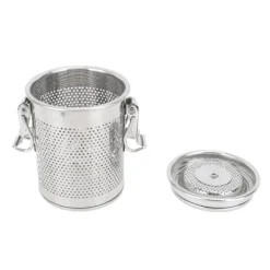 Spice Ball Spice Infuser Rustfrit stål Mesh Kurv Wire Let at rengøre Krydderi Si til Suppekøkken Restauranter S Online