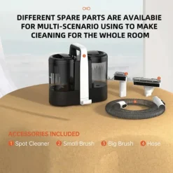 Gulv- & Tæpperengøring>Spot Cleaner, Høj Sugeevne, Dobbelt Tank System,EU